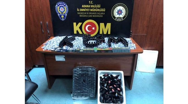 Adana'da kaçakçılık operasyonu!