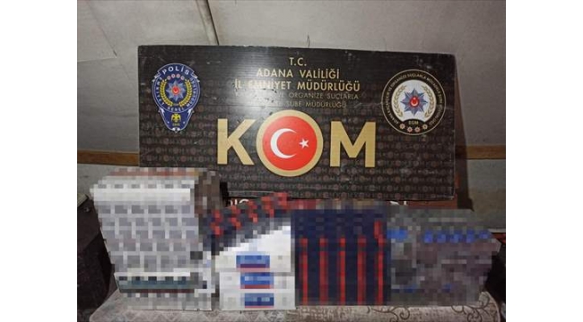 Adana'da kaçakçılık operasyonu!