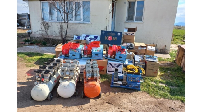 Çanakkale'de kaçak tütün operasyonu!