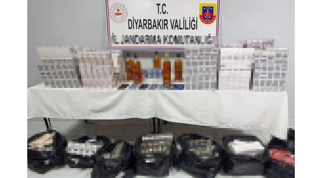 Diyarbakır'da kaçakçılık operasyonu!