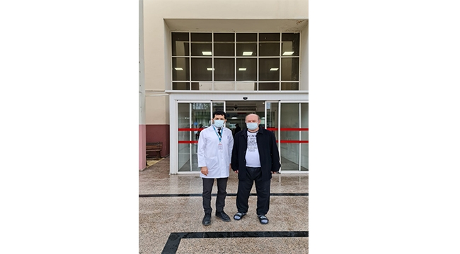 Esendemir sedye ile girdiği hastaneden yürüyerek çıktı