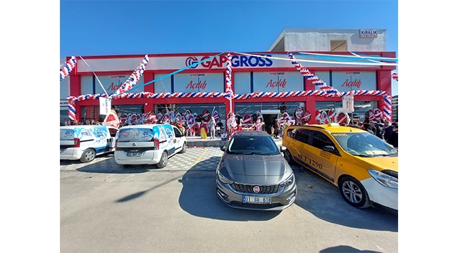 GAP GROSS MARKET ADANA’DA 2.ŞUBESİNİ AÇTI