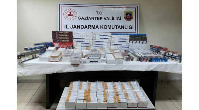 Gümrük kaçağı 753 paket sigara ele geçirildi