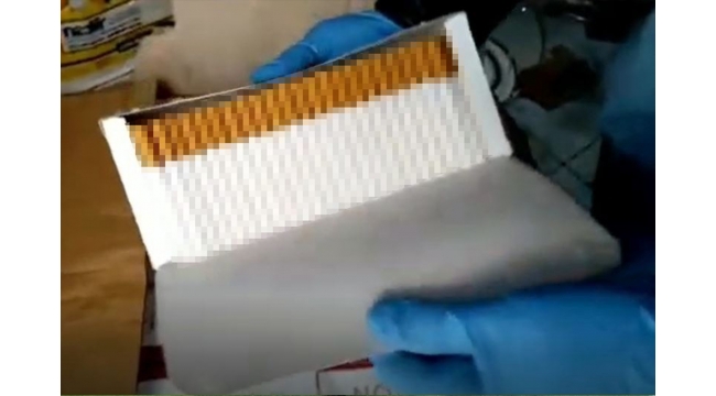 Gümrük kaçağı 843 paket sigara ele geçirildi