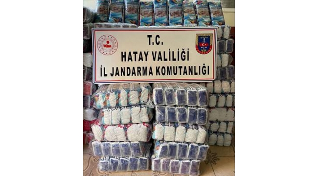 Hatay'da kaçakçılık operasyonu