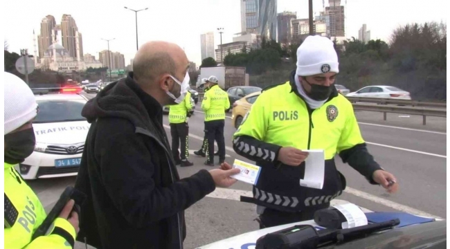 Polisleri görünce panik yaptı