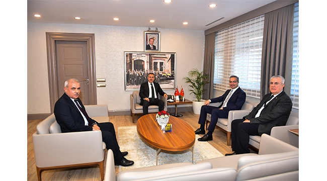 ŞAHİN’DEN VALİ ELBAN’A ZİYARET