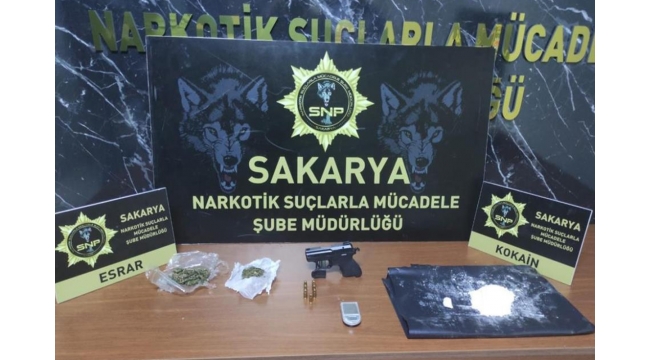 Sakarya'da uyuşturucu tacirlerine operasyon!