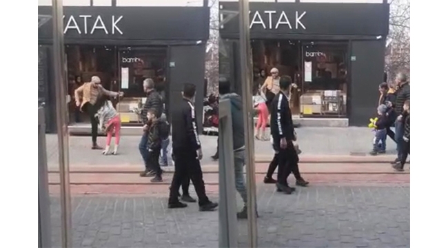 Sokak ortasında darp dehşeti!