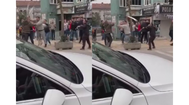 Zülfikar kılıcıyla kavgaya daldı!