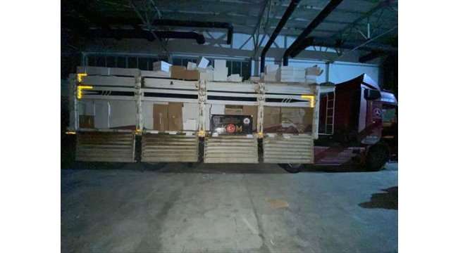 20 milyon 650 bin makaron ele geçirildi