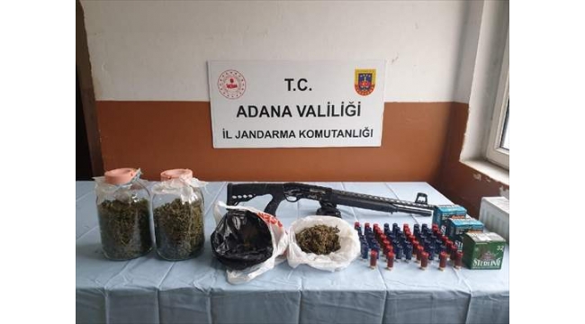 7 kilo 904 gram esrar ele geçirildi