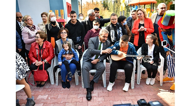 Başkan Çetin özel çocuklarla buluştu