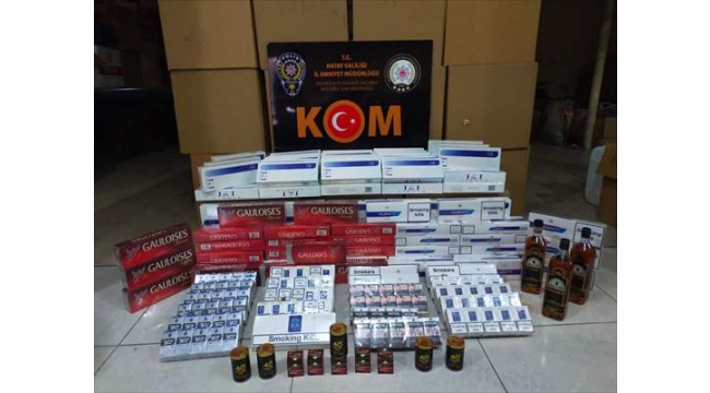 Hatay'da kaçak içki operasyonu!