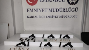 İstanbul'da silah kaçakçılarına operasyon: 4 gözaltı