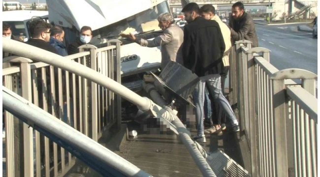 Liseli genç feci şekilde can verdi