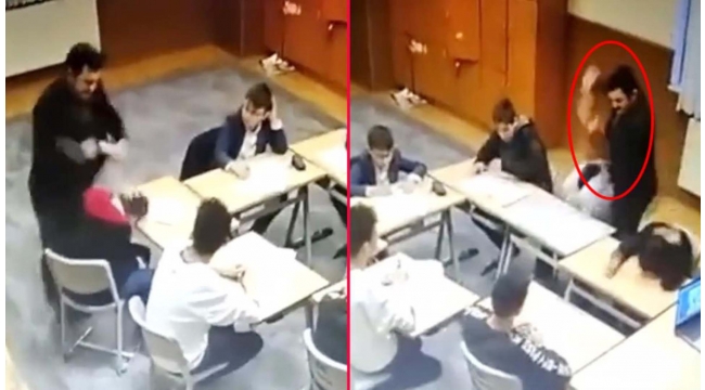Öğrenci yurdunda tepki çeken görüntü!