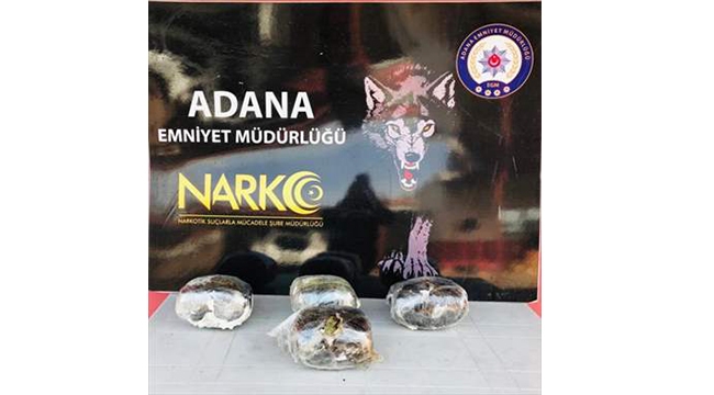 Otomobil tamponundan esrar çıktı!