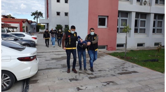 Portakal hırsızı 3 zanlı yakalandı