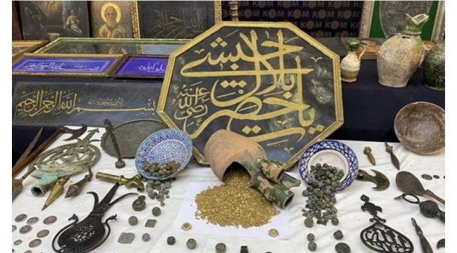 Tarihi eser niteliğinde 344 eser ele geçirildi