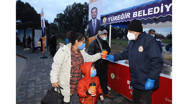 YÜREĞİR’DE KAZANLAR İHTİYAÇ  SAHİPLERİ İÇİN KAYNIYOR