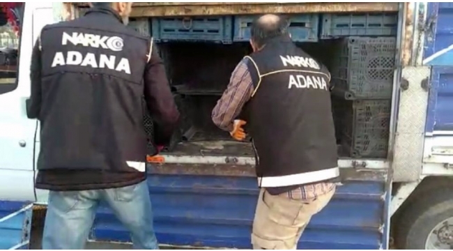 113 kilo 900 gram esrar ele geçirildi