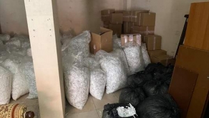 17 milyon 555 bin makaron ele geçirildi