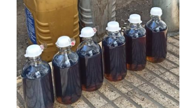 2 bin 470 litre kaçak akaryakıt ele geçirildi