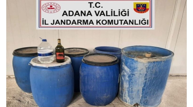 500 litre sahte içki ele geçirildi
