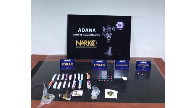 Adana'da uyuşturucu operasyonu!