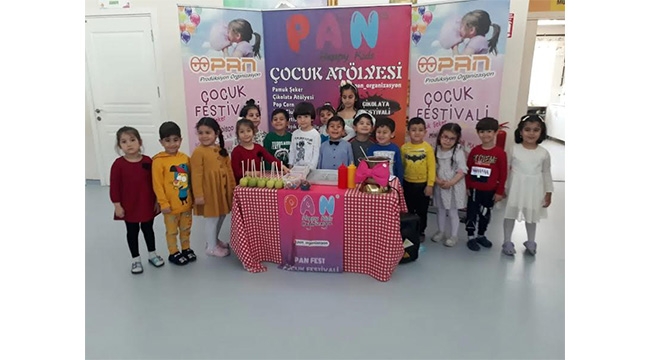 Çocuklar doyasıya eğlendi
