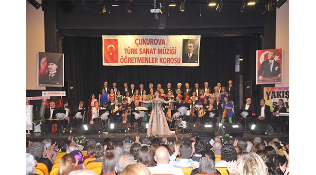 ÇUKUROVA ÖĞRETMENLER KOROSU BAHARI ŞARKILARLA KARŞILADI