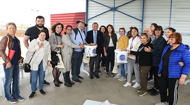 Evlerde artık kompost gübre üretiliyor