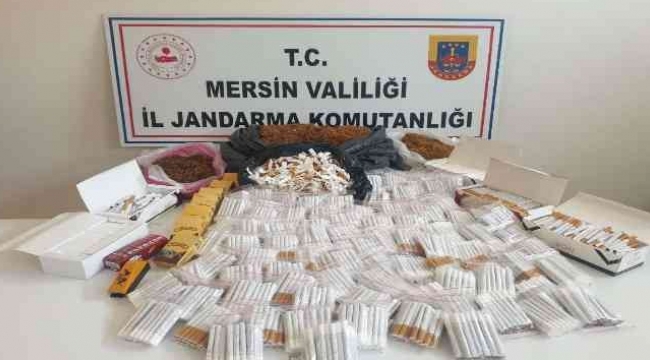 Gümrük kaçağı 2 bin 800 paket sigara ele geçirildi