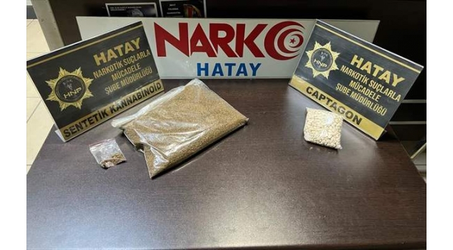 Hatay'da uyuşturucu operasyonu: 4 gözaltı