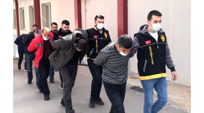 Hırsızlık çetesine darbe:11 gözaltı