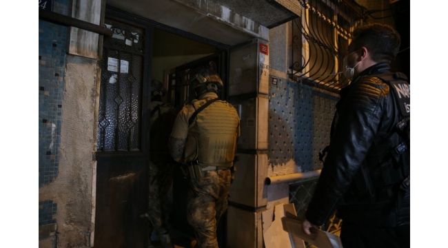 İstanbul'da narkotik operasyonu!