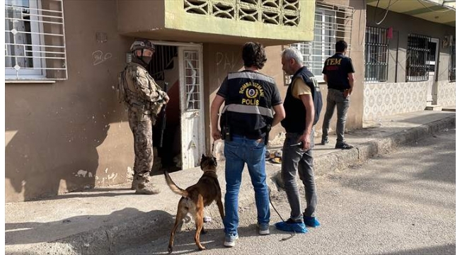 Mersin'de terör operasyonu