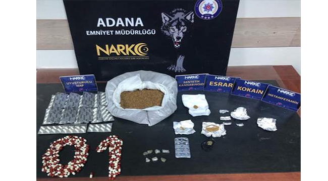 Narkotik polisi Adana&#039;da göz açtırmıyor