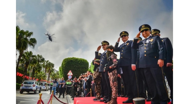 Türk Polis Teşkilatının 177. Kuruluş yıl dönümü törenlerle kutlandı
