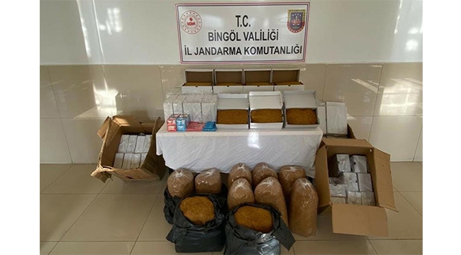 151 kilo kaçak tütün ele geçirildi