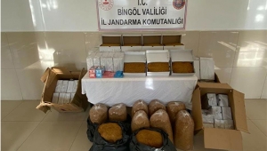 151 kilo kaçak tütün ele geçirildi