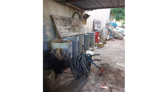 2 bin 155 litre kaçak akaryakıt ele geçirildi