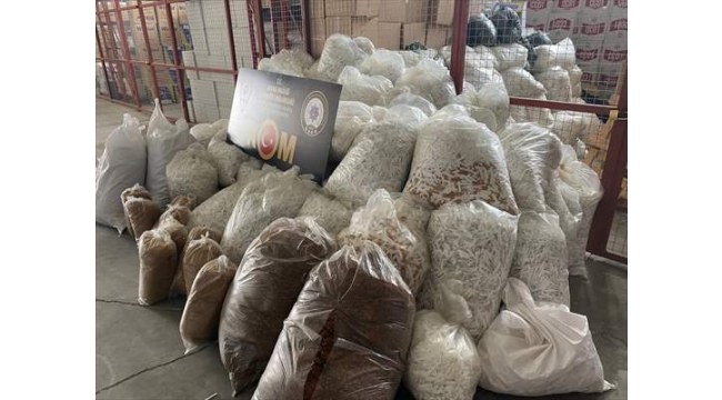 5 milyon 670 bin kaçak makaron ele geçirildi