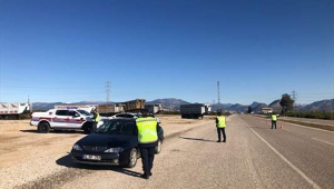 Adana'da 362 araç trafikten men edildi