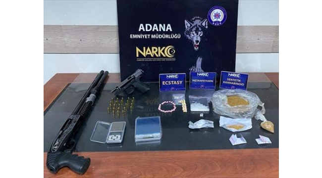 Adana'da narkotik operasyonu