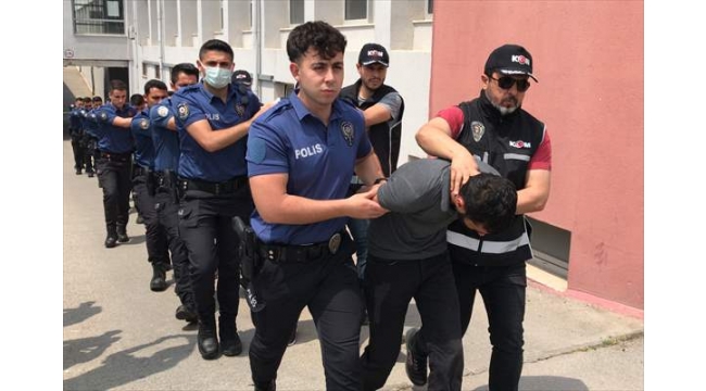 Adana'da suç örgütü operasyonu: 13 tutuklama
