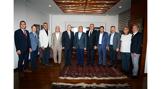 ATB Yönetiminden AOSB Yönetimine ‘Hayırlı olsun’ ziyareti