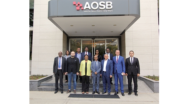 ETİYOPYA ANKARA BÜYÜKELÇİSİ AOSB’DE