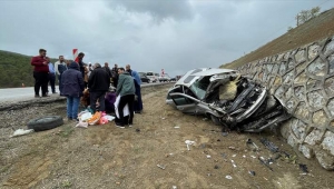 Feci kaza: 2'si çocuk 3 yaralı